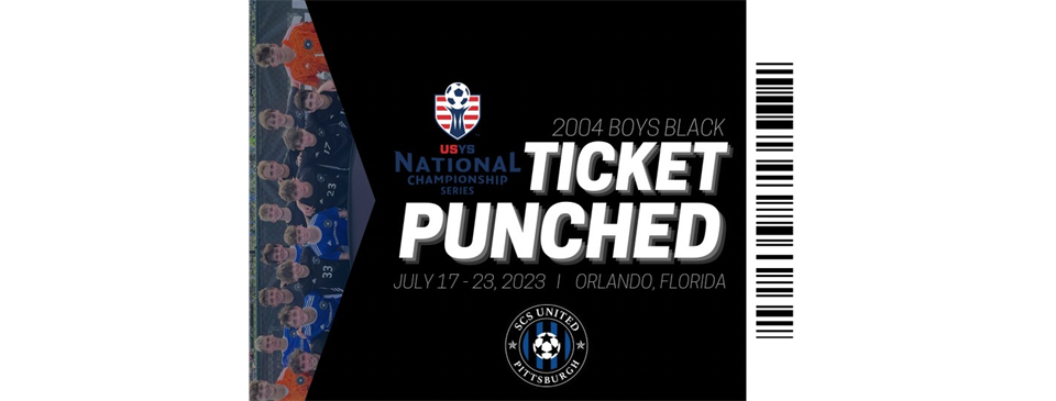 2004 Boys Black Advance to USYS Nationals