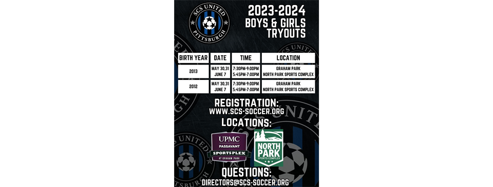 Tryouts Announced